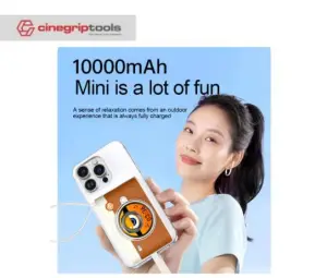 Powerbank M3 Smart Treasure Real Capacity 10.000Mah Charging Treasure Touch Screen Smart Watch Bluetooth Speaker Three-in-One Photo Album Sports Health Mini Fast Charging Power Supply