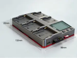 Feidu FD-NF105 Small Train F1 Multifunctional Five-bay Fast Charger NP-F Series Battery Charger