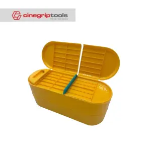 Battery compartement for filmmaker and sound recordist