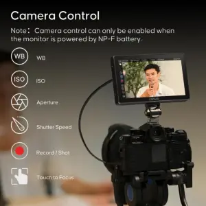 OSEE G7 Pro: 7 Inch 3000nits On-Camera Touchscreen Monitor | Camera Control Filmmaking Field Monitor