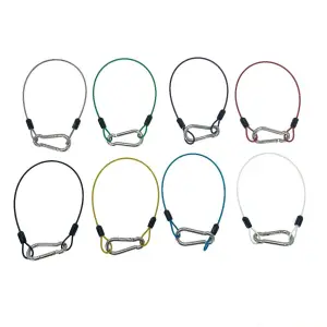 Safety Wire With Carabiner - 2mm x 30/50 cm + M5