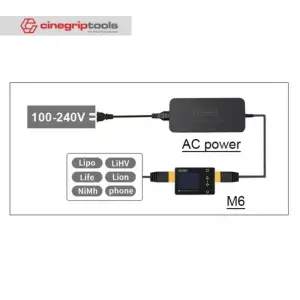 ToolkitRC ADP200 Power Supply 200W 19.5V 10.3A Aircraft Model Balance Charger AC Power Adapter