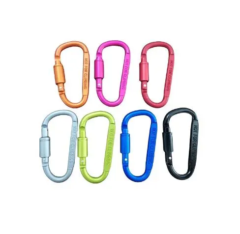 Backpack Multifunctional Mini Carabiner Tactical Hanging Buckle Aluminum Alloy (NOT FOR CLIMBING)