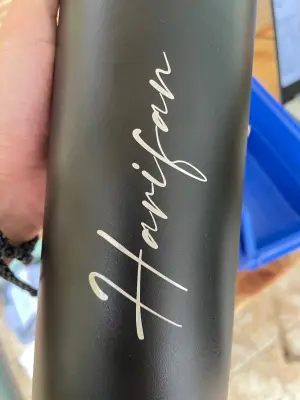 Custom 1L Stainless Steel Water Bottle For Filmmaker free laser
