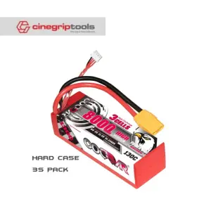 CODDAR 3S 8000MAH 11.4V 130C Cabled XT60 HARD CASE LiHV RC LiPo Battery