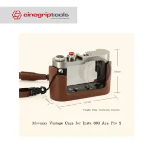 MOVMAX Vintage Cage for DJl Osmo Action 5 Pro/ Insta360 Ace Pro2/DJI Osmo Action 6
