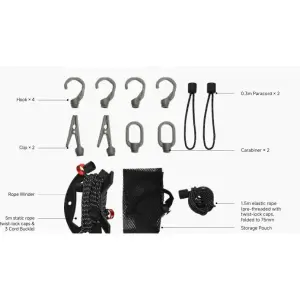 NEXTOOL Nex-Clip Set Modular Mounting System