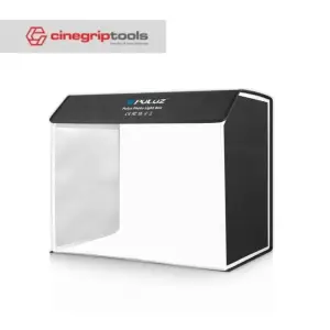 PULUZ 60cm x 40cm x 50cm portable simple folding LED studio set soft light photography box