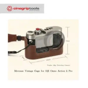 MOVMAX Vintage Cage for DJl Osmo Action 5 Pro/ Insta360 Ace Pro2/DJI Osmo Action 6