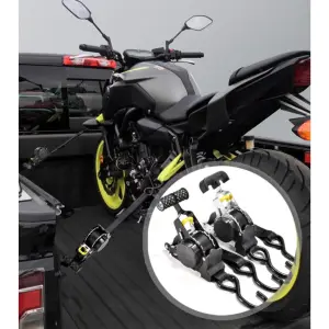 Auto Retractable Ratchet Tiedown
