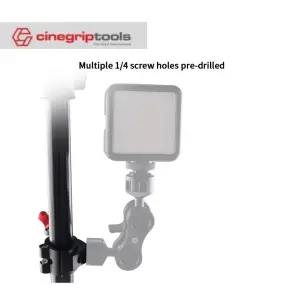 Super Clamp - C Clamp holder with 1/4 hole