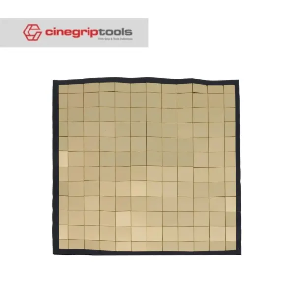 Mirror Effect Cine Reflector plate 25cm/20x20mm Golden