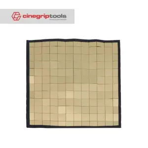 Mirror Effect Cine Reflector plate 25cm/20x20mm Golden
