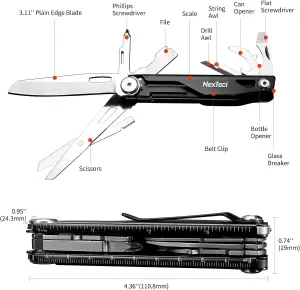 Nextool Knight EDC Multifunctional Knife - NE20153