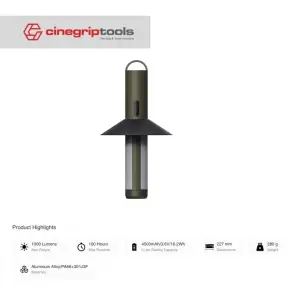 NexTool Wukong Multifunctionnal Lamp 1000 lumens
