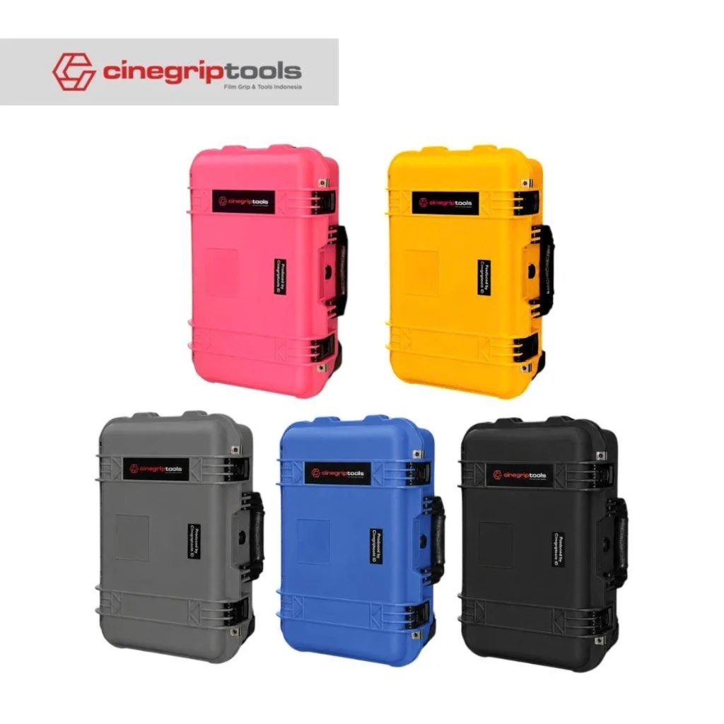 Cinegriptools HARDCASE (Pelican Copy) S5129 Pull Rod Protective Waterproof Tools Case With Padded Divider