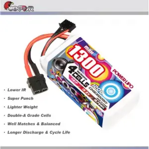 CODDAR 4S 1300MAH 120C HV 15.2V XT60