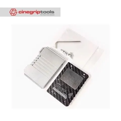 Vlogger Lunchbox Heat Dissipation Hard Disk Enclosure Box mSATA to SATA Aluminum Alloy for Atomos Ninja V SSD Case- Dark Grey