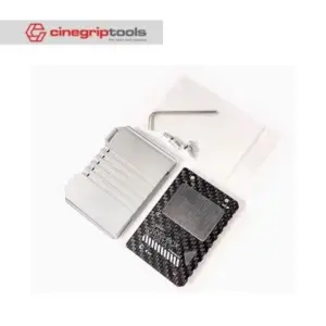 Vlogger Lunchbox Heat Dissipation Hard Disk Enclosure Box mSATA to SATA Aluminum Alloy for Atomos Ninja V SSD Case- Dark Grey