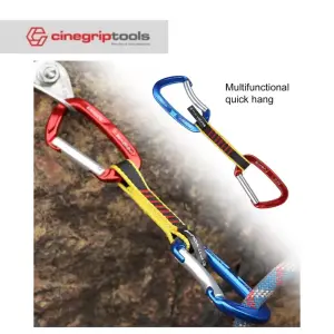 Carabiner Climbing Xinda Karabiner Quickdram With Sling Wear-resistant