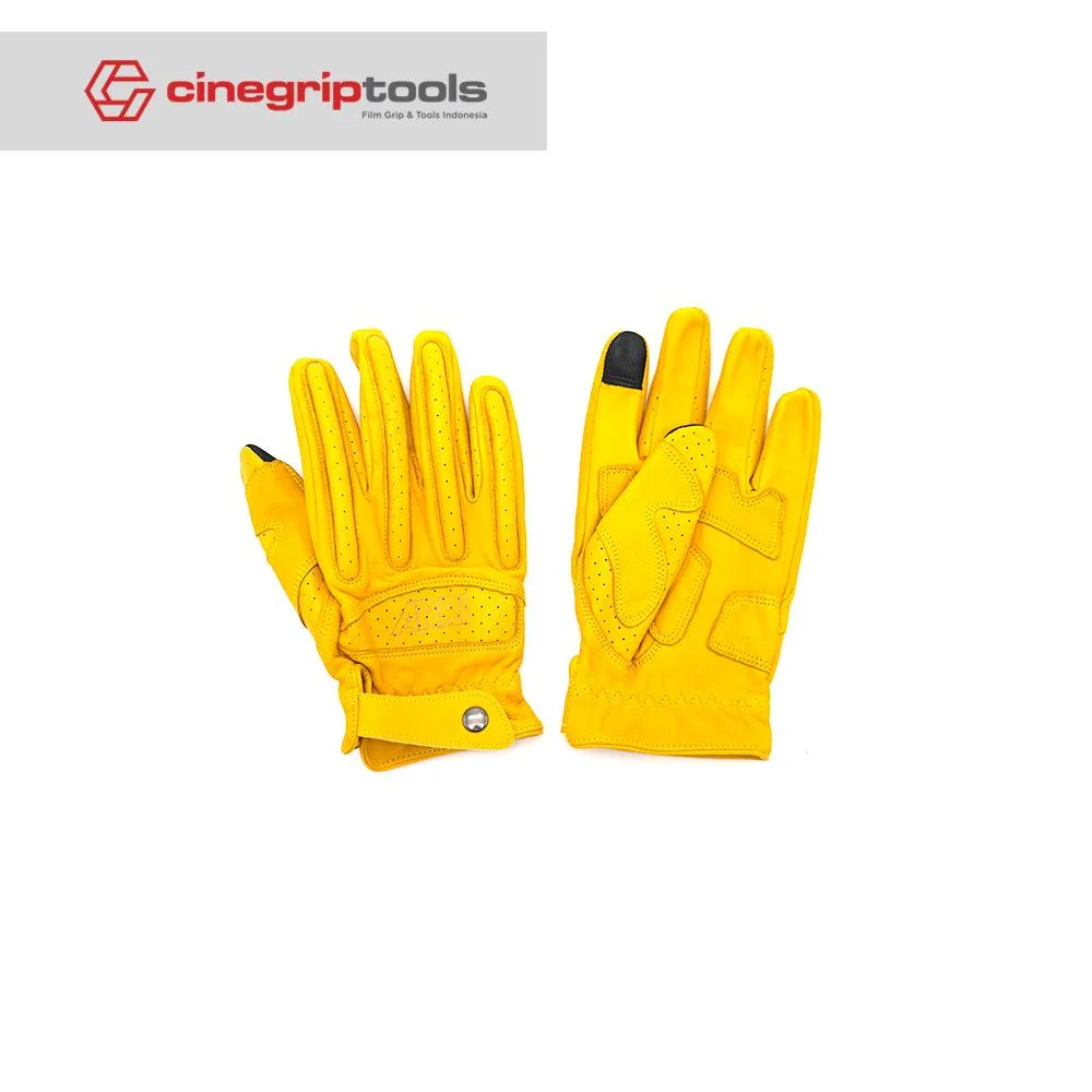 Goat Leather Gloves Grade AB Work Hand Protector - M