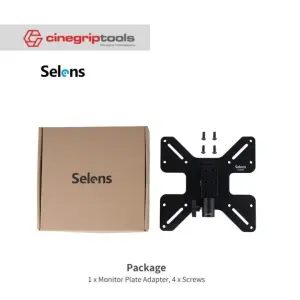 Selens FL200 - Selens TV Mounting Bracket Plate 200X200CM +  bracket set For FL200 TV adapter board