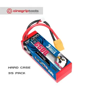 CODDAR 3S 6500MAH 100C 11.1V HARD CASE LiHV RC LiPo Battery XT60