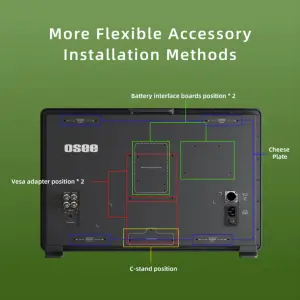 OSEE Mega 22S same like SWIT K21 - 21.5" HDR Production Monitor | 1500nits Camera Field Monitor for Studio & Live Broadcast | Waveform, Peaking & HDMI/SDI I/O