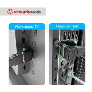8K HDMI 90° & 270° Degree Male to Female Adapter