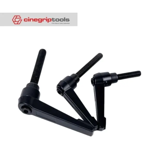 Male thread alloy adjustable Knob clamp lever handle