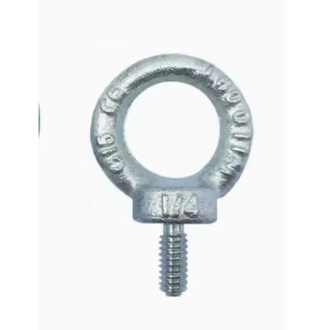 Eyebolt 1/4 Carbon Steel Lifting Eye Screw - Light Gray