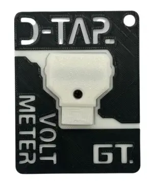 Male D-Tap Voltmeter