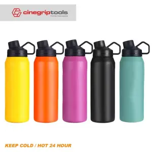 Custom 1L Stainless Steel Water Bottle For Filmmaker free laser