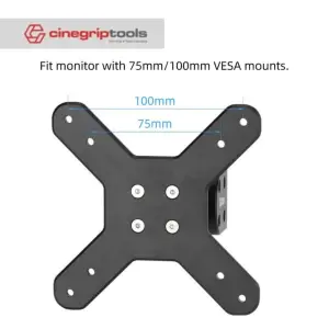 Nitze Adjustable Monitor Stand – Tilt + Swivel (JSQ-006B)