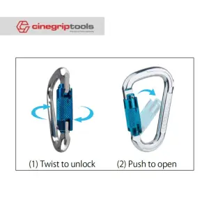 KUPO Aluminum Alloy Carabiners KS-283