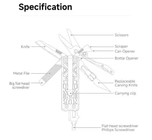 Nextool Pocket Tool E1 - NE20287