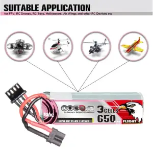 CODDAR 3S 650MAH 11.4V 100C XT30U-F