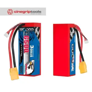 CODDAR 3S 6500MAH 100C 11.1V HARD CASE LiHV RC LiPo Battery XT60
