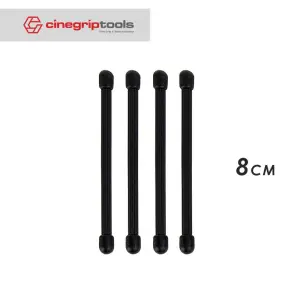 Rubber Twist Tie Cable Tie 8cm - 4 Pcs/Pack