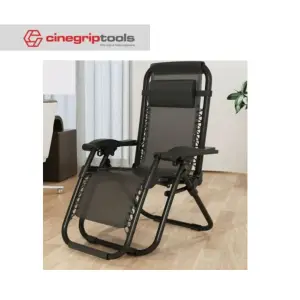 Talent agency client shooting chair folding relaxing recliner chair + 4D Breathable Cotton Pad
