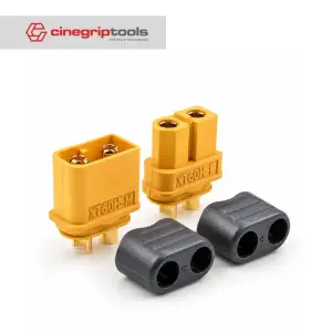 AMASS XT60H Male Female Bullet Connectors Power Plugs with Cover Conector