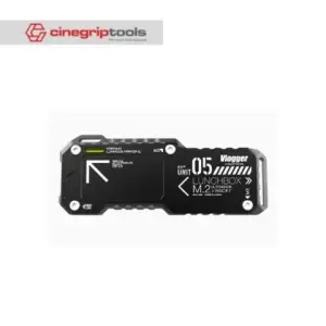 Vlogger Lunch box No. 5 tactical m2 aluminum alloy hard disk box dual protocol usb3.1gen2 external nvme reader universal - Red/Black