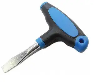 T Handle Flat Head Screwdriver for T Handle Slotted Screwdriver
