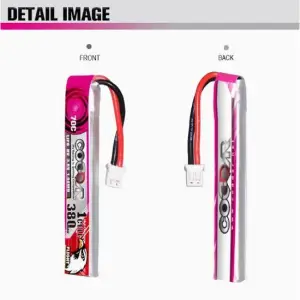 CODDAR LIHV BATTERY 1S 380MAH 70C HV CABLED JST-PH 2.0 CONNECTOR