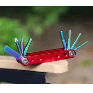 Kunci lipat - Folding Allen Wrench Tool 8-in-1