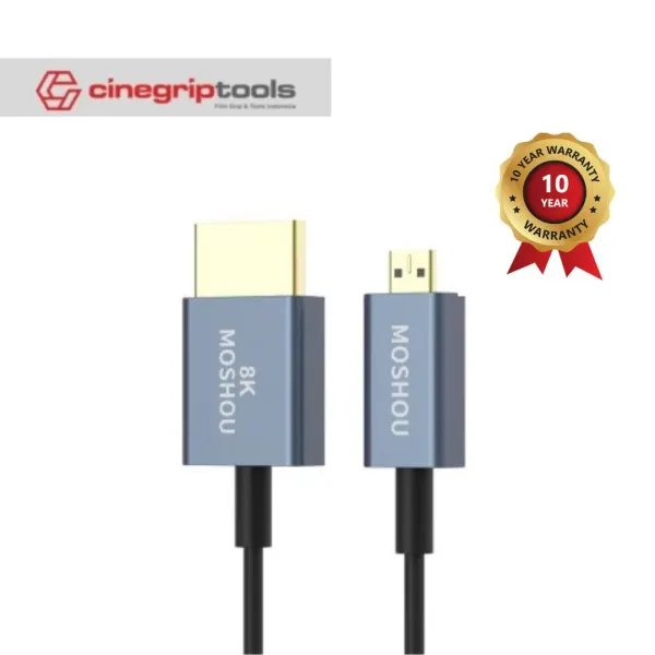 Micro HDMi to hdmi 8k, 50cm. Hd-017