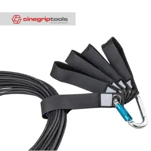 KUPO Ez Tie Cable Holder, Black 38 x 400mm Per Unit
