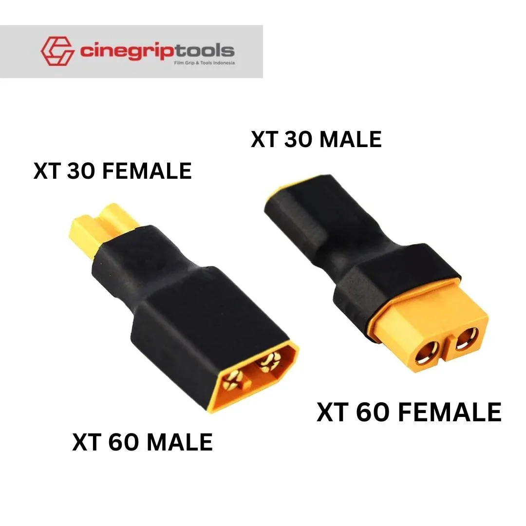 XT60 XT30 Plug Model - XT60 Female TO XT30 Male. XT60 MALE TO XT30 FEMALE - 1Biji 1 Buah 1 Pcs