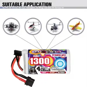 CODDAR 4S 1300MAH 120C HV 15.2V XT60