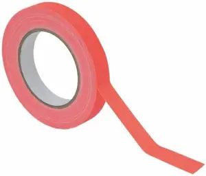Fluorescent tape 10mm x 10m